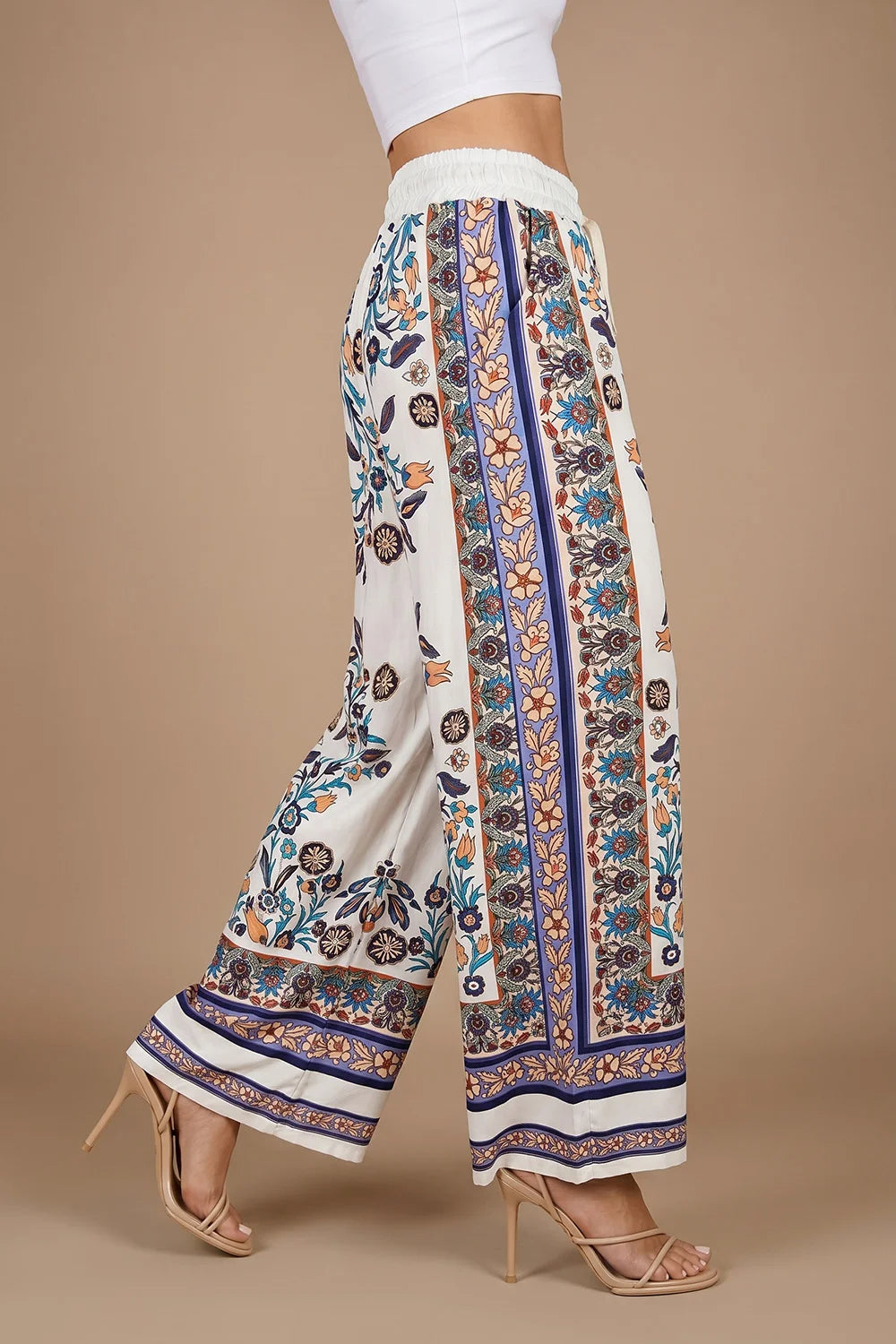 Etnik Desenli Pantolon