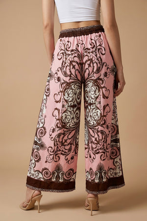 Barok Desenli Pantolon