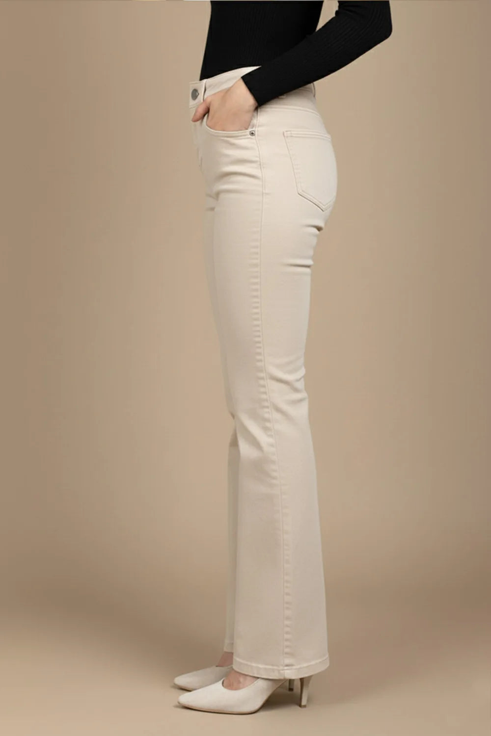 Likralı Slim Pantolon