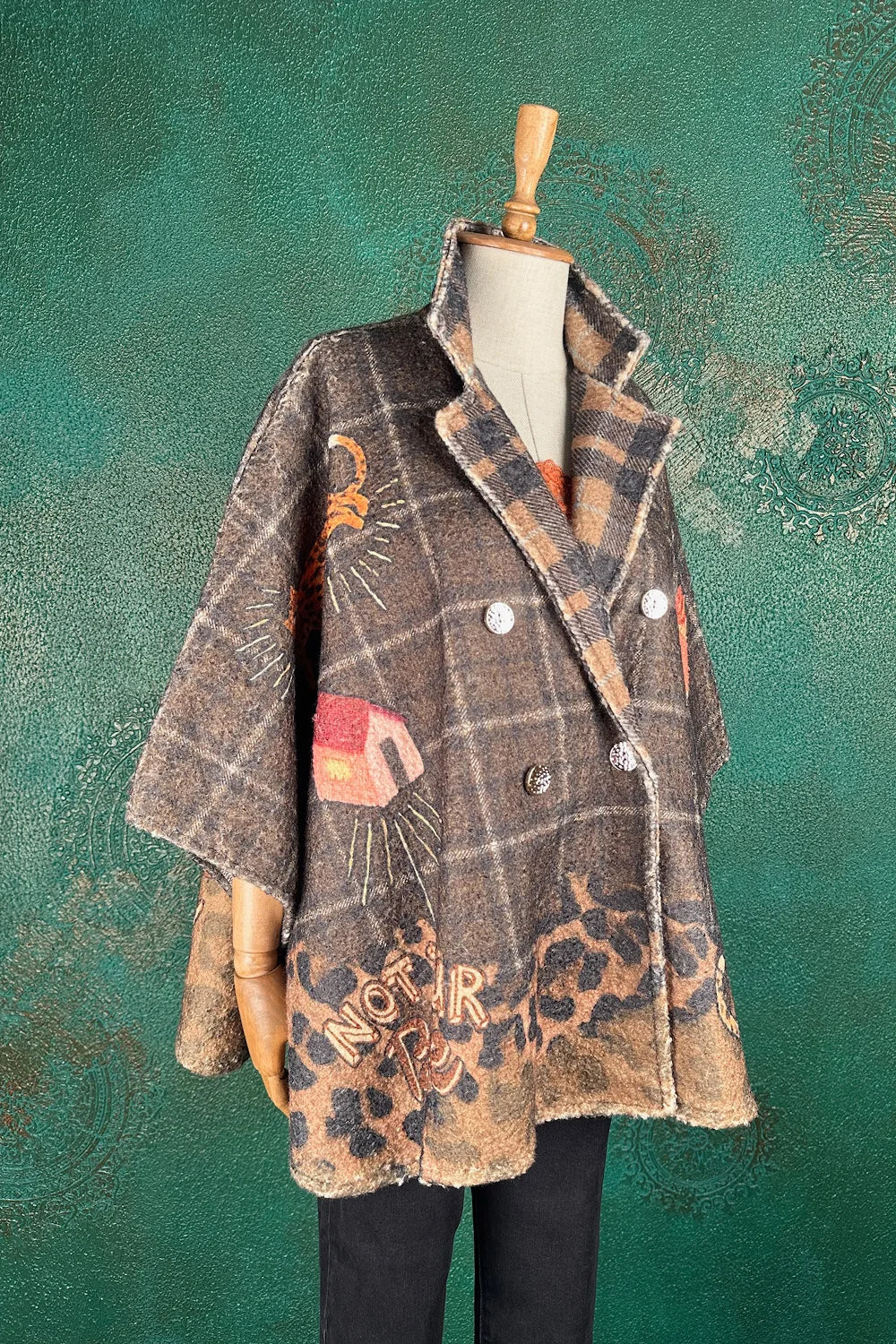 Desenli Oversize Panço