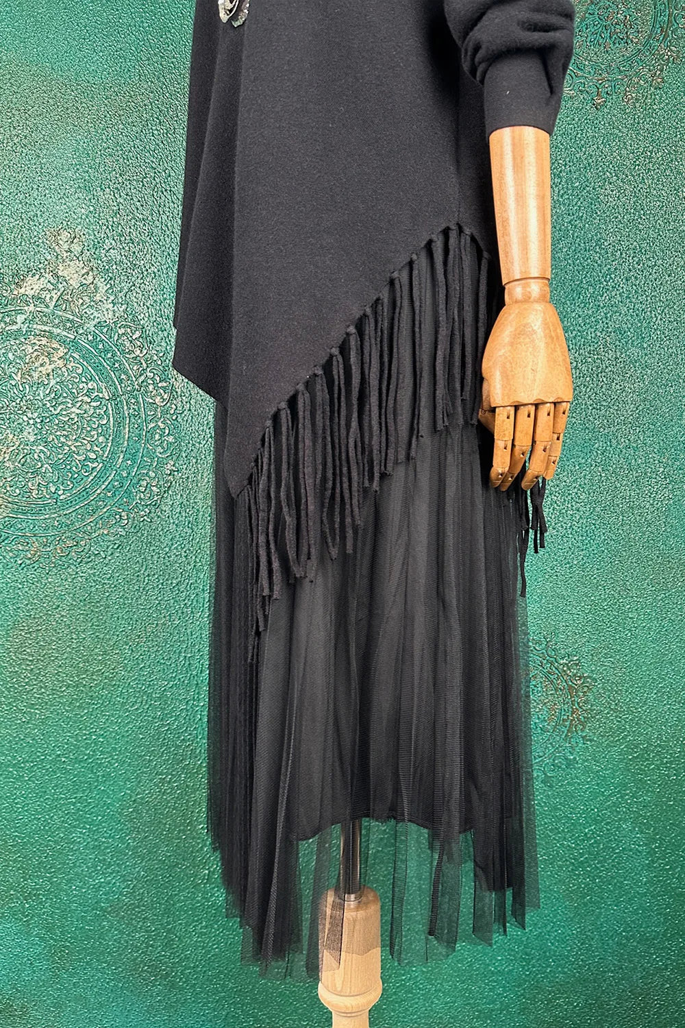 Çift Katmanlı Tül Elbise