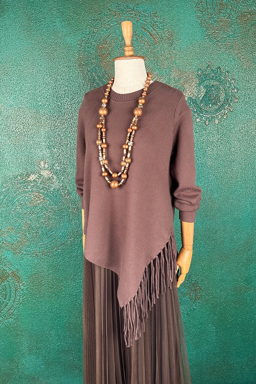 Çift Katmanlı Tül Elbise