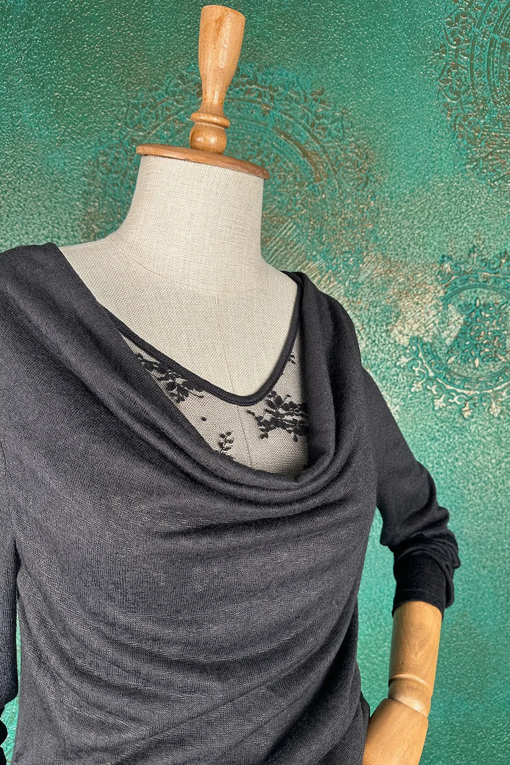 Çift Katlı Drapeli Bluz