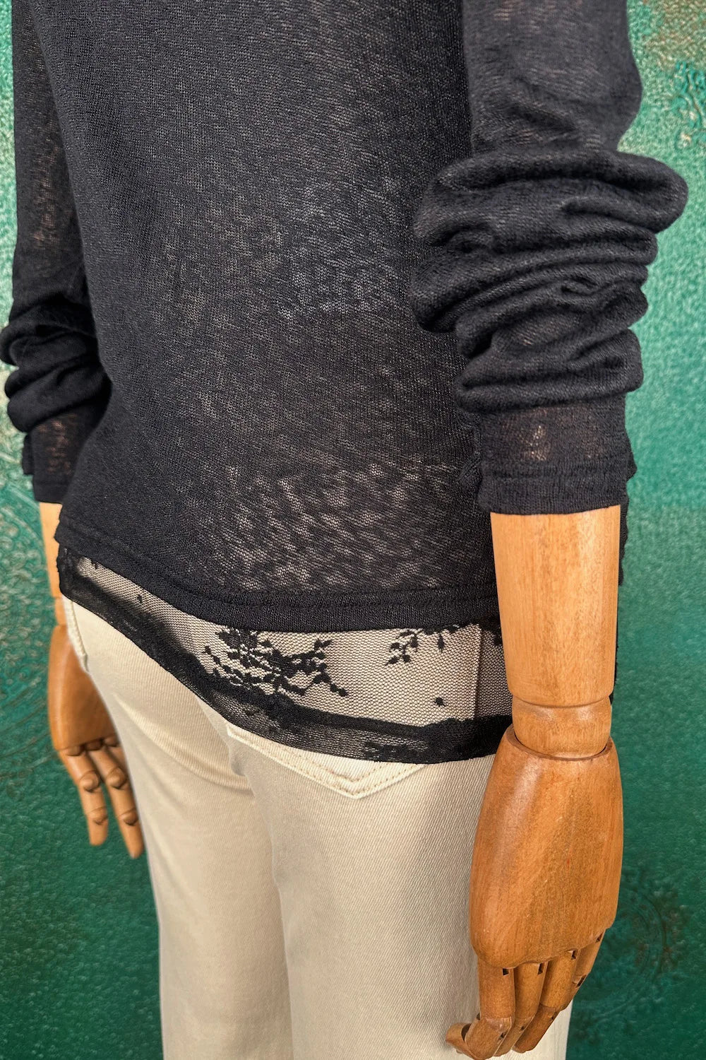 Çift Katlı Drapeli Bluz