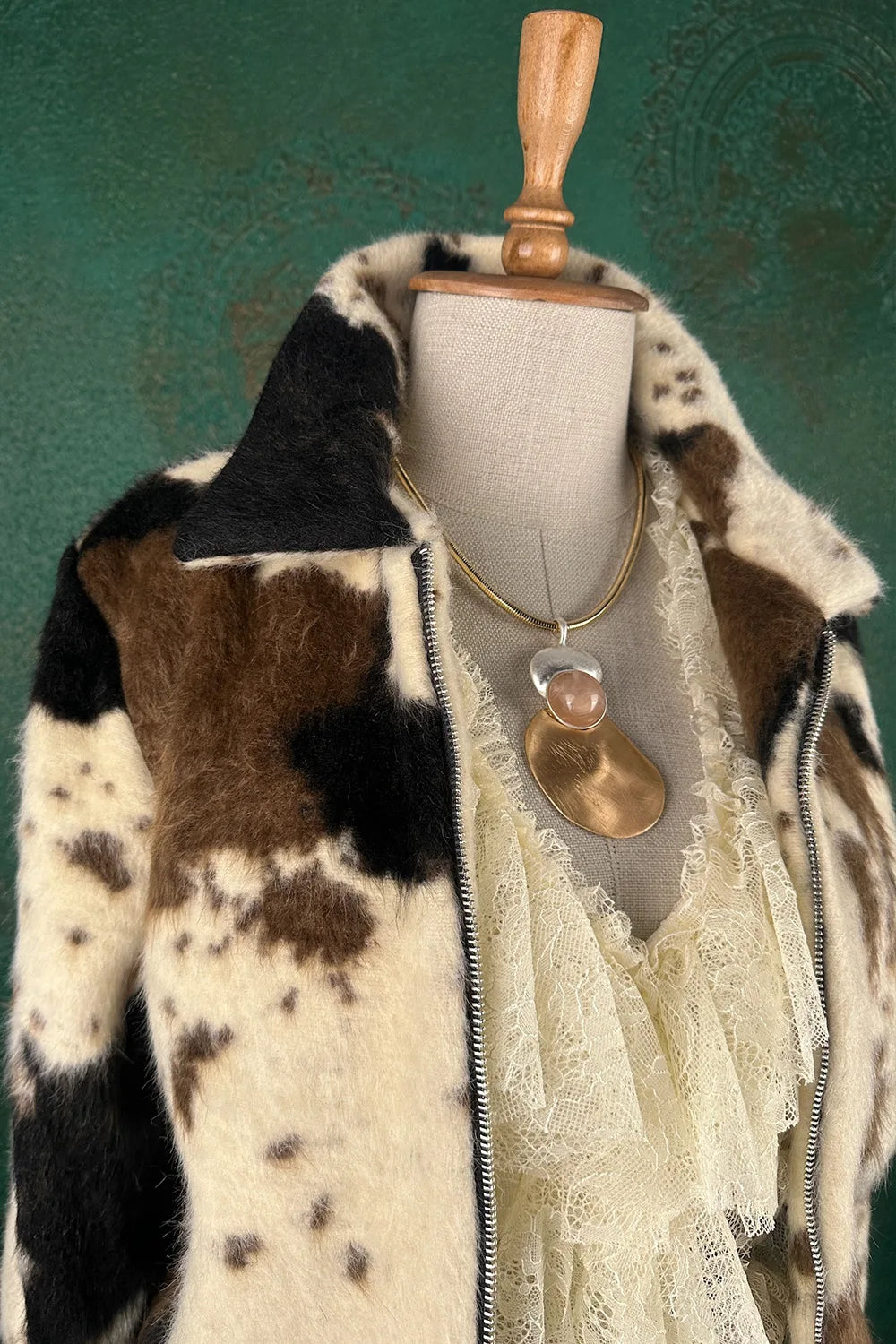 Kürk Dokulu Kısa Ceket