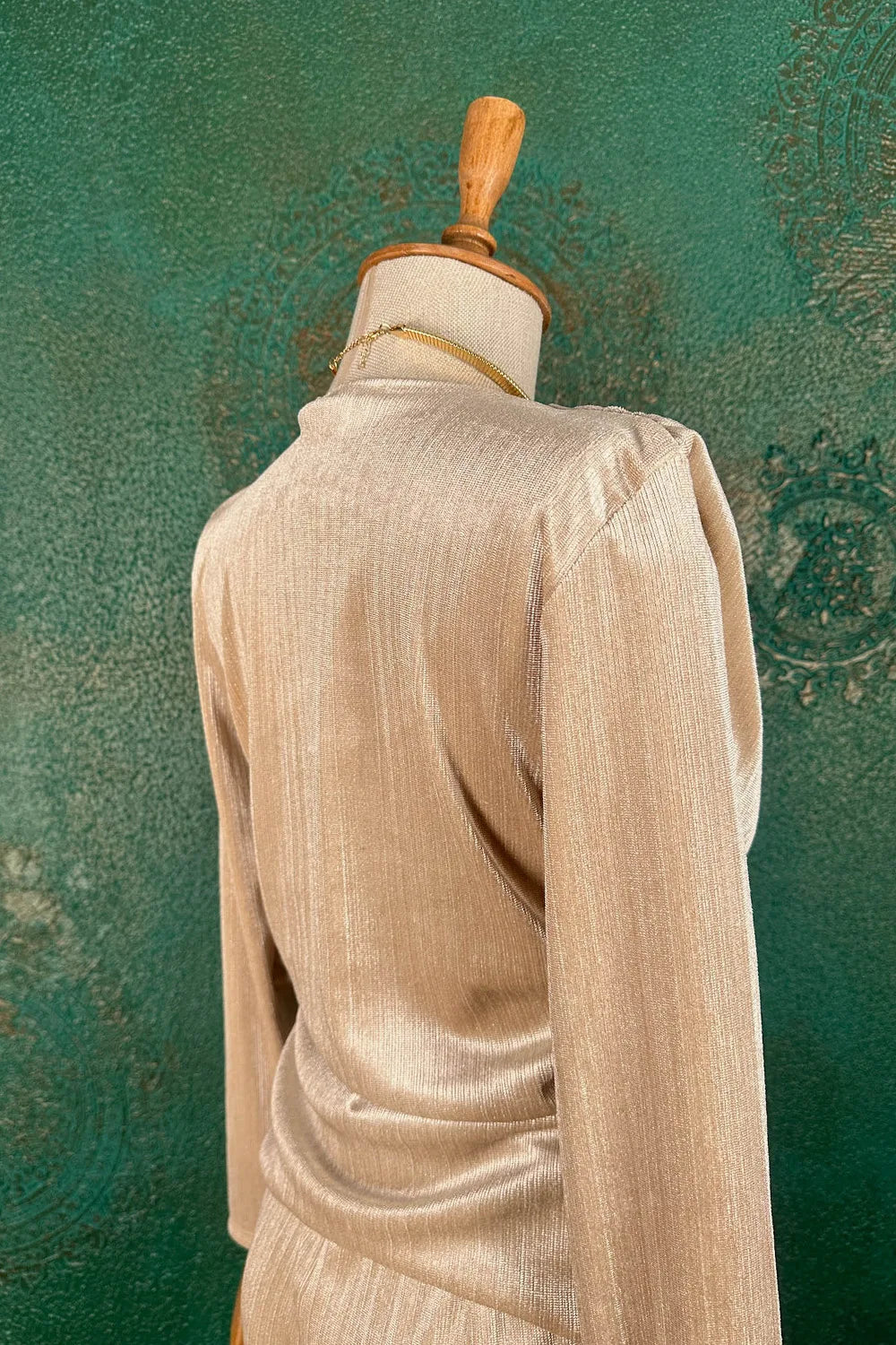 Simli Kadife Pantolon Takım