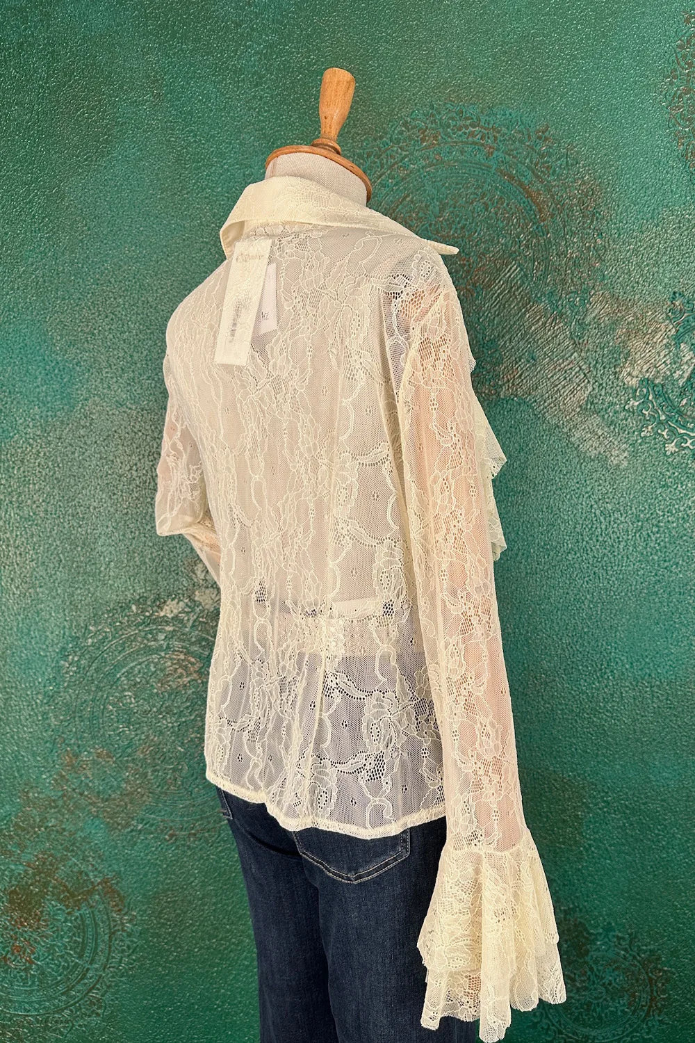 Dantel Detaylı Gömlek