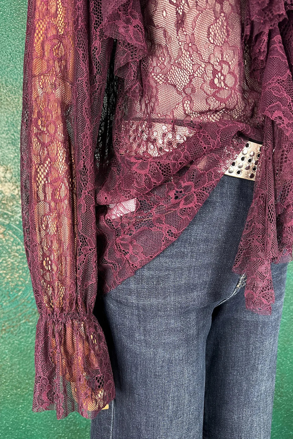 Dantel Detaylı Bluz