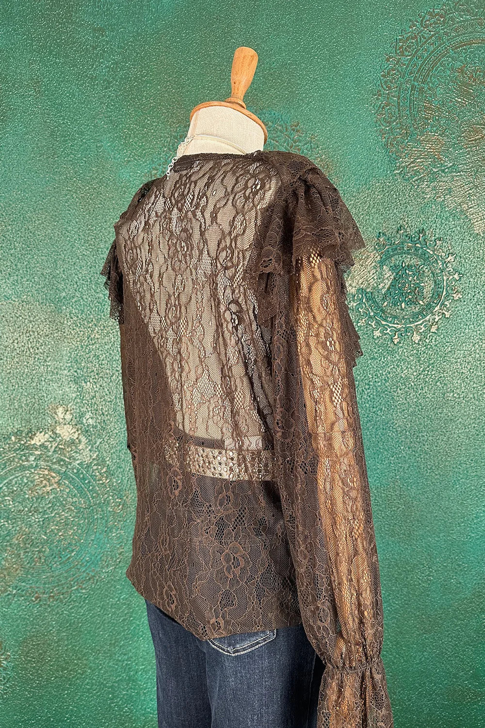 Dantel Detaylı Bluz