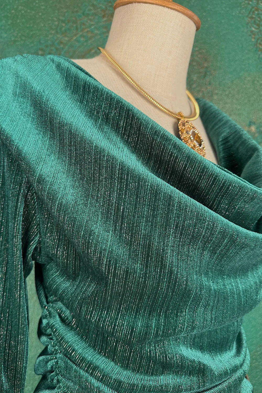 Simli Kadife Pantolon Takım