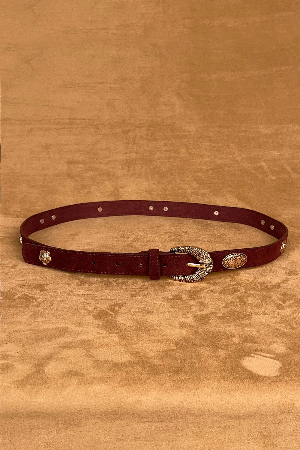 Metal Detaylı Vintage Kemer