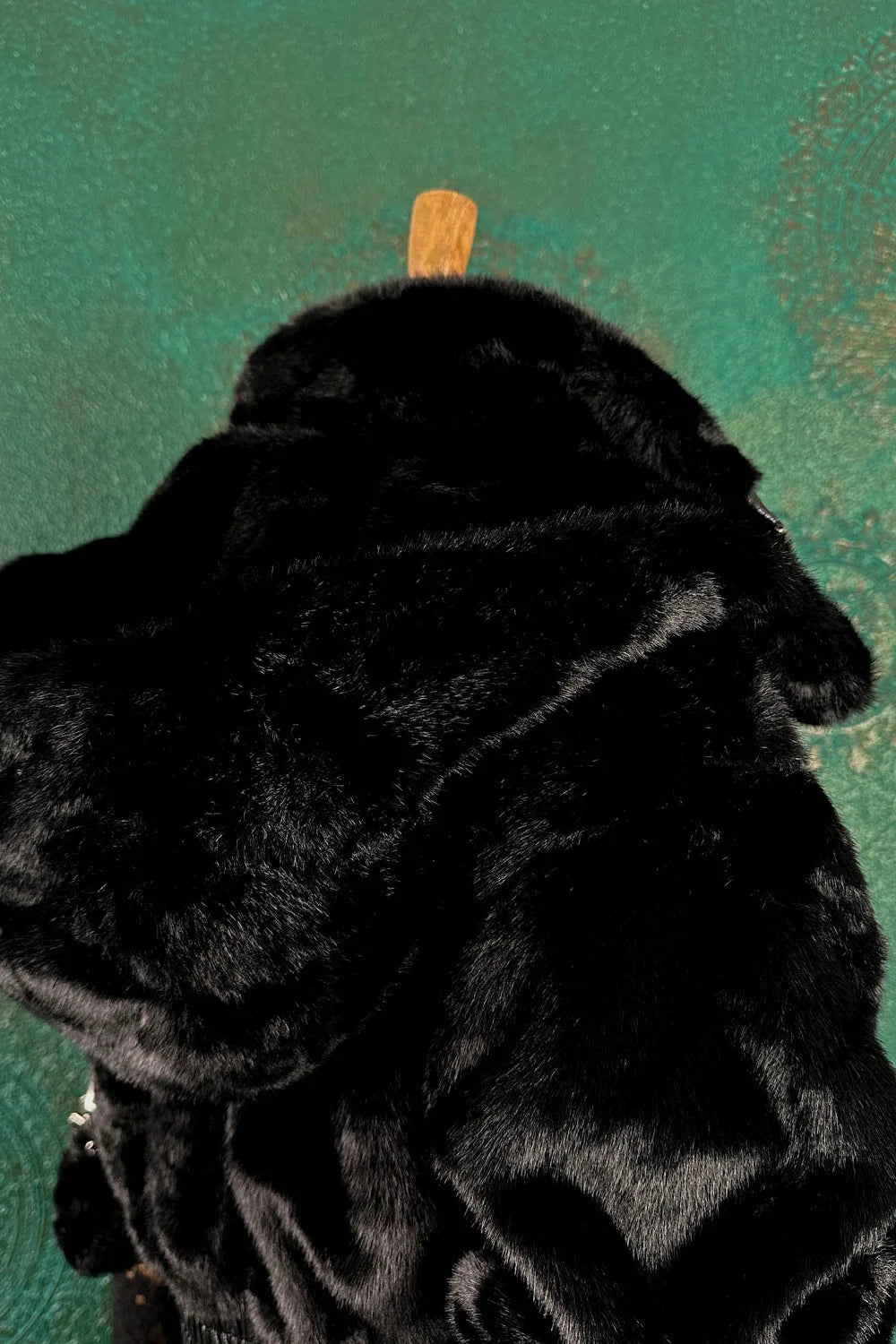 Kapüşon Detaylı Kürk Ceket