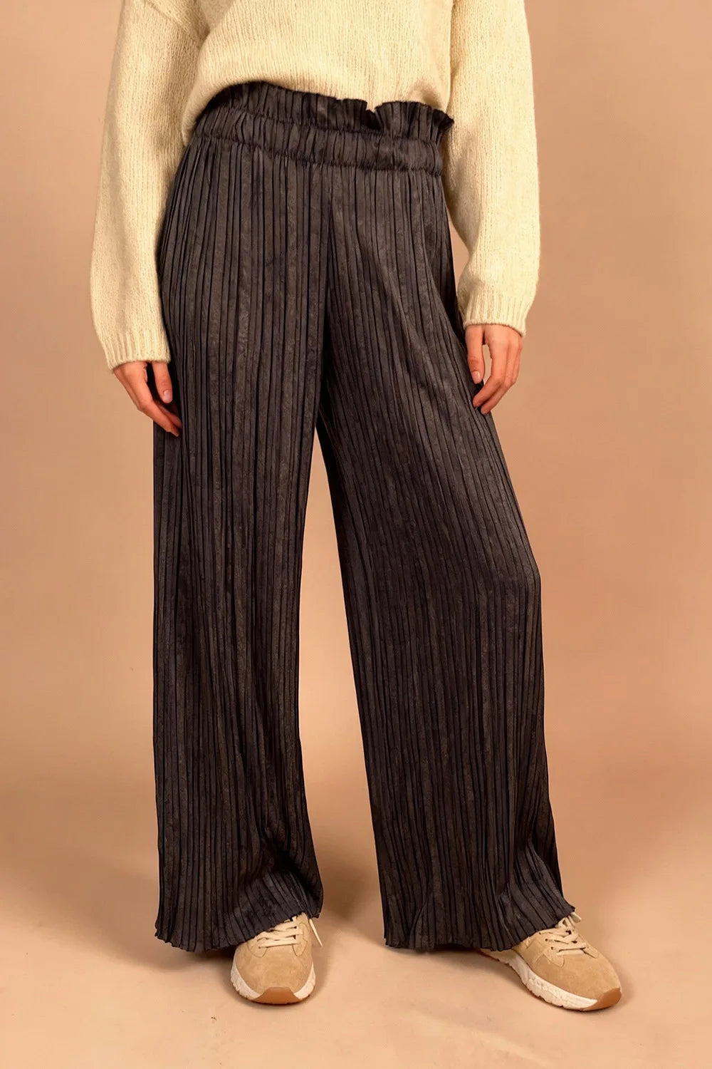 Pliseli Pantolon
