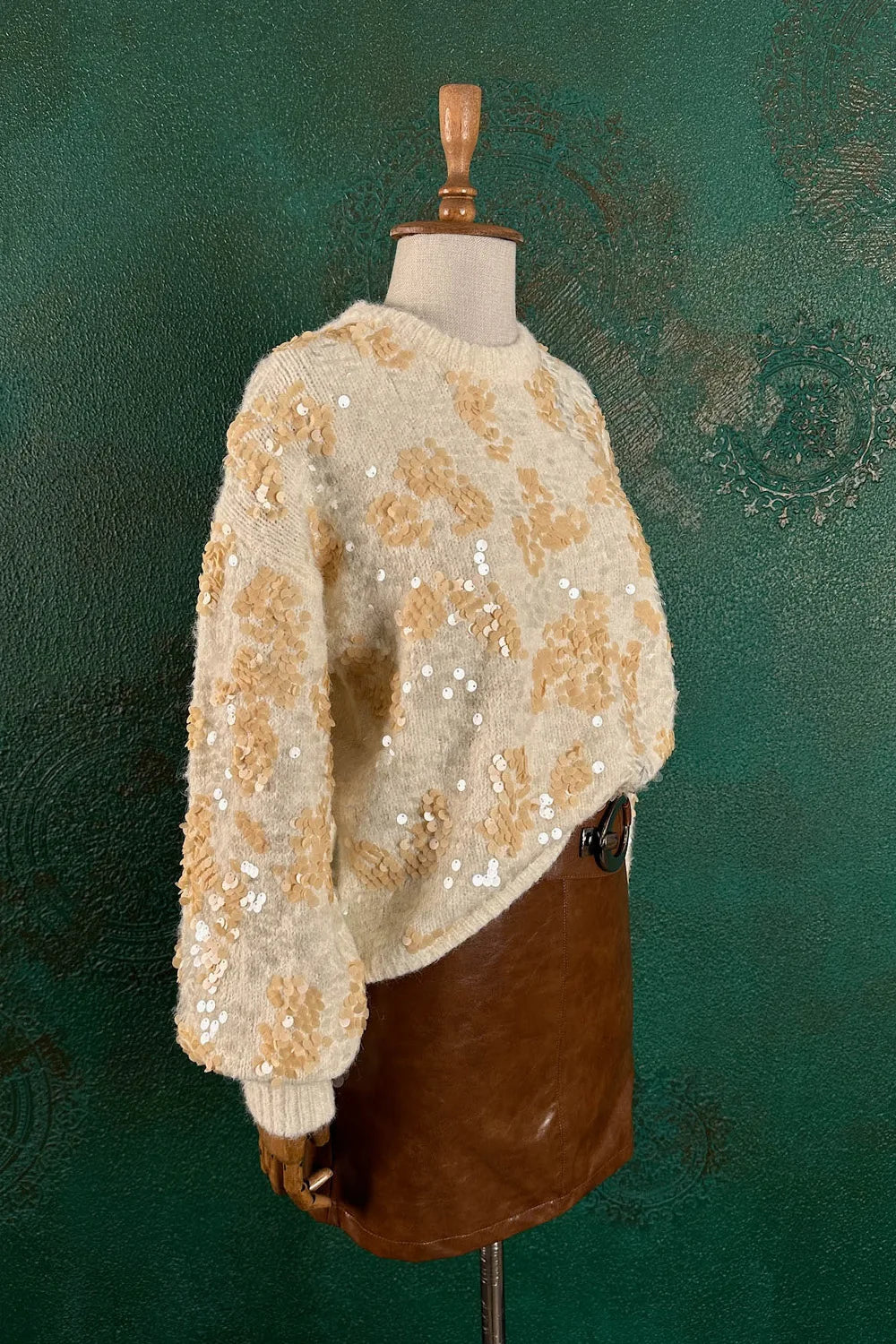 Pul İşlemeli Kazak