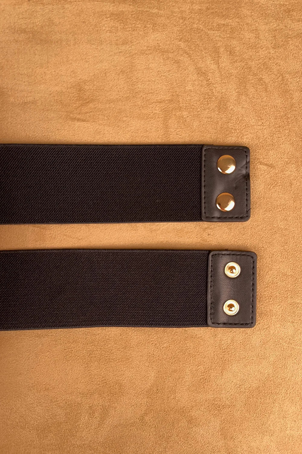 Çapraz Tokalı Elastik Kemer