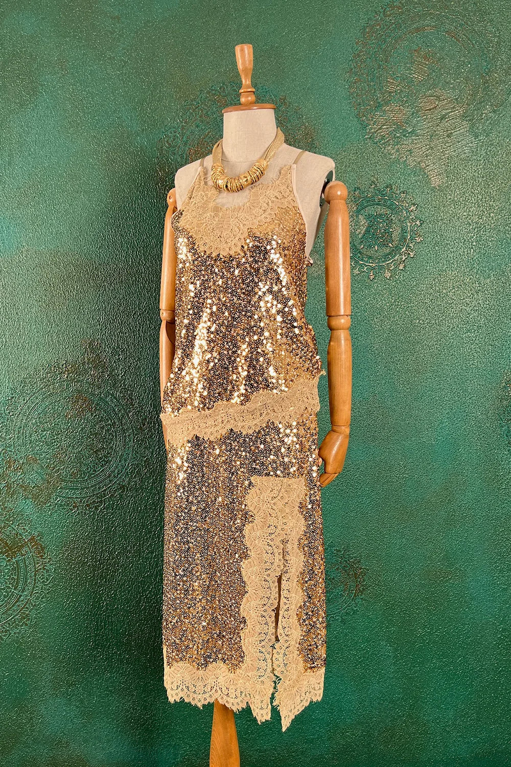 Pul İşlemeli Etek Takım