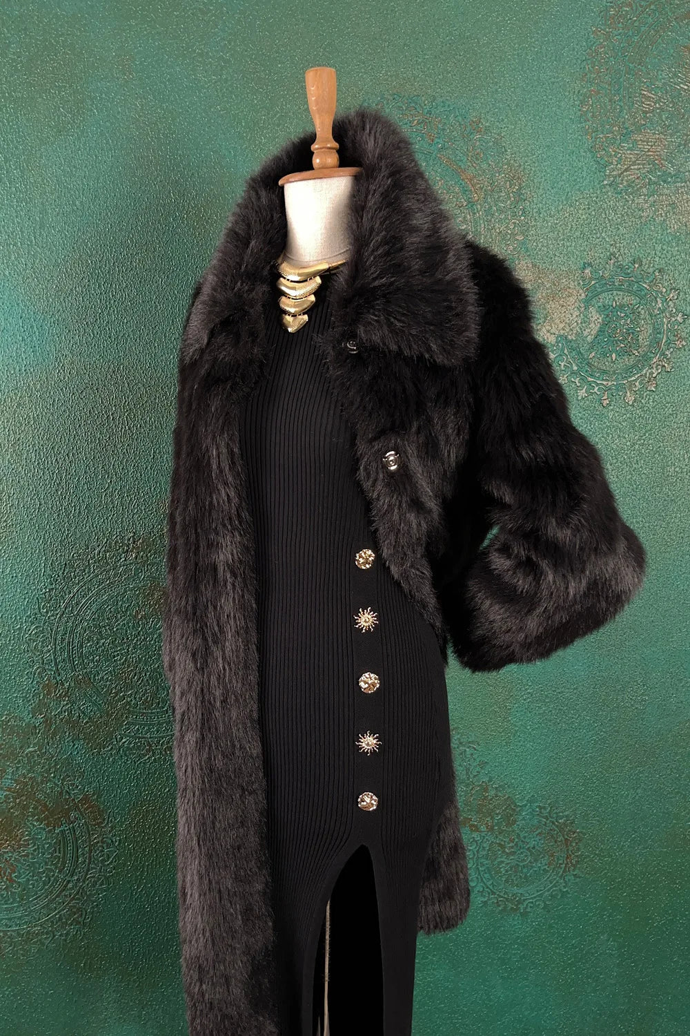 Dokulu Uzun Kürk Kaban