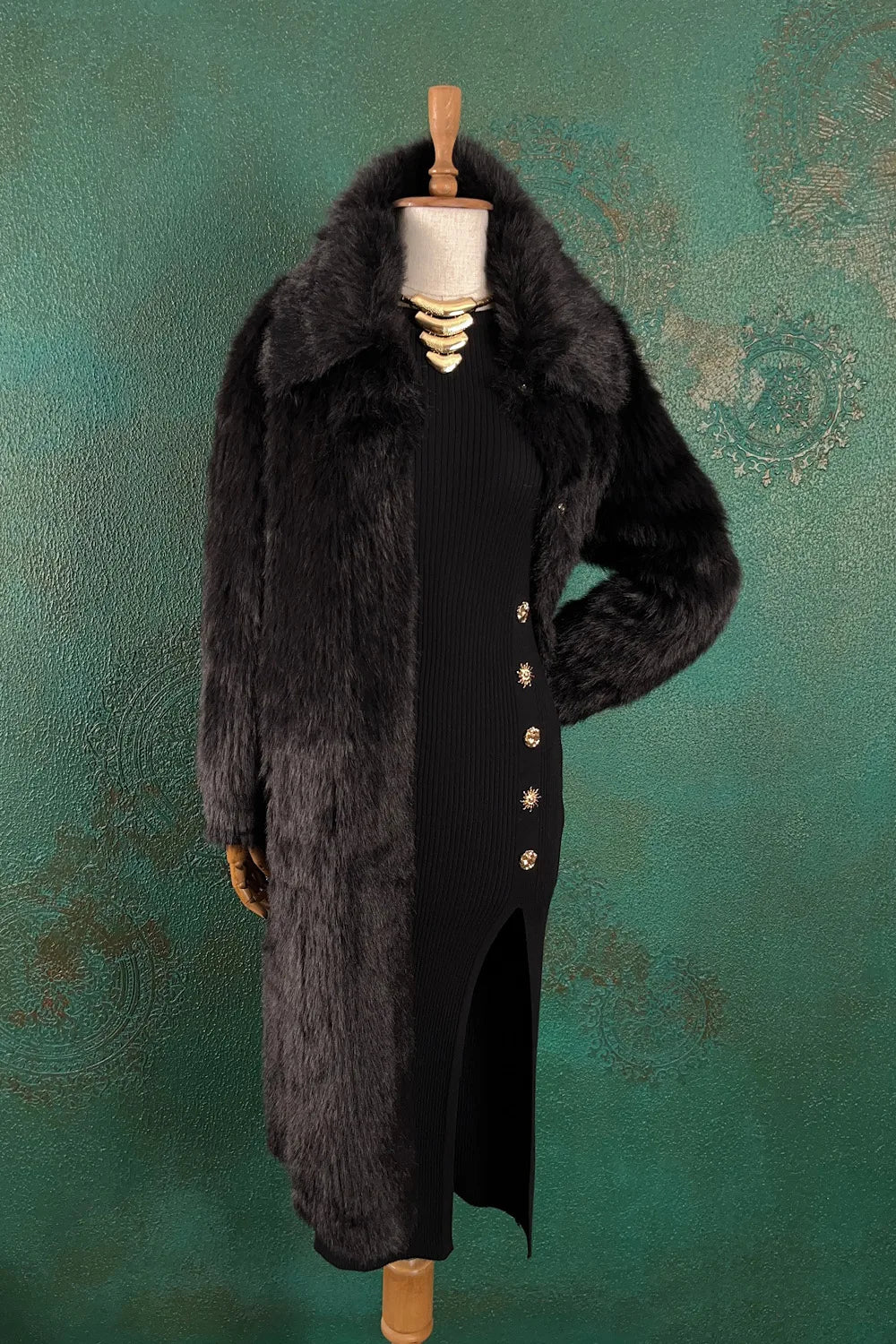 Dokulu Uzun Kürk Kaban