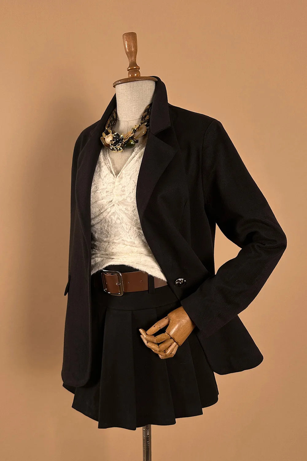 Yumuşak Dokulu Blazer Ceket