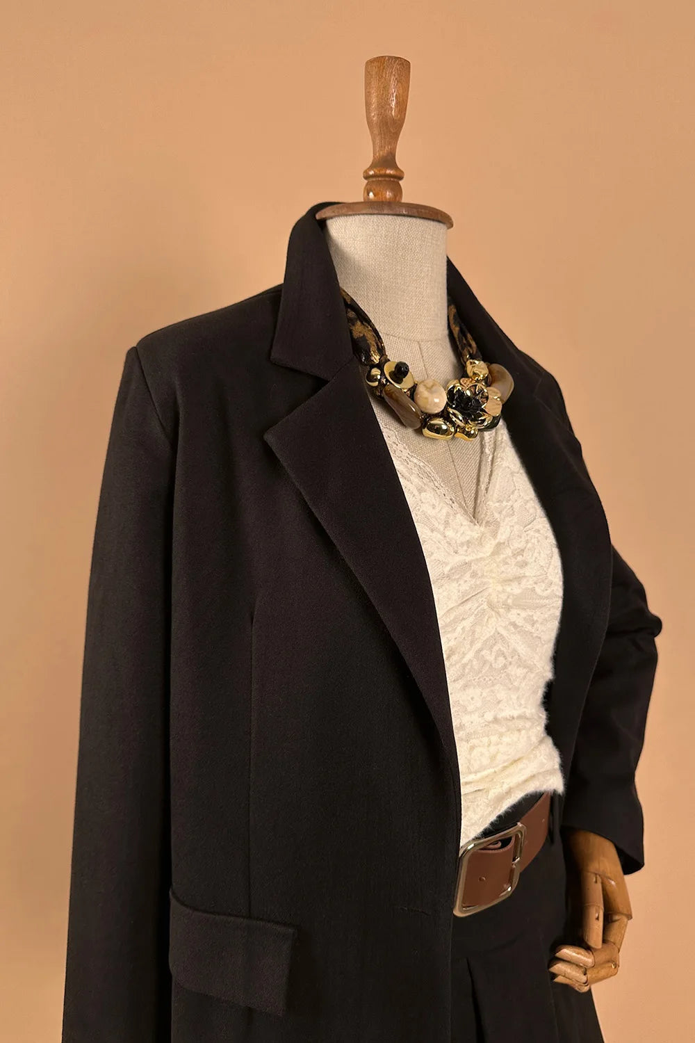 Yumuşak Dokulu Blazer Ceket