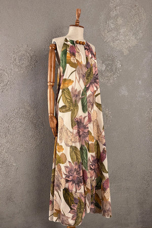 Floral Desenli Elbise