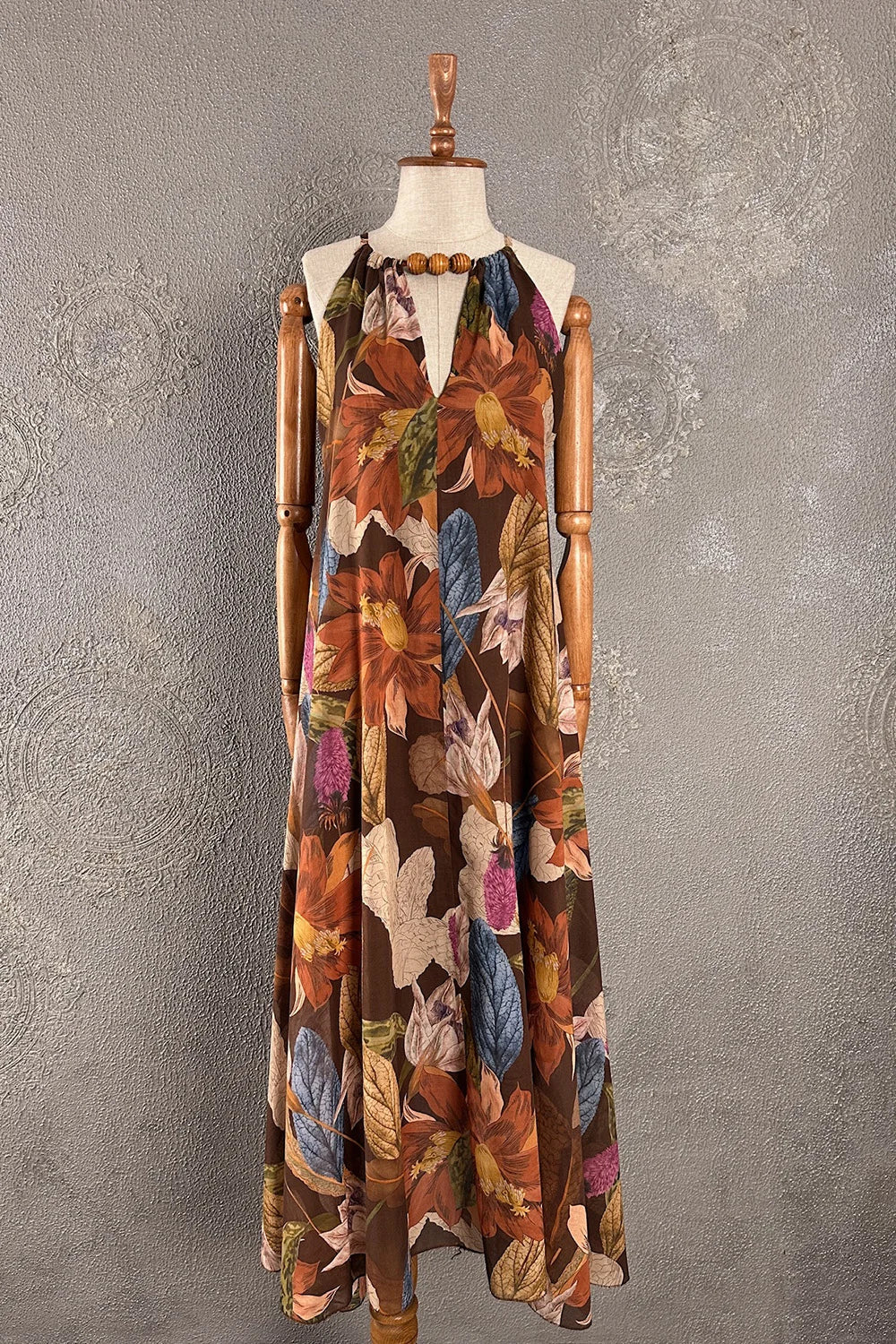 Floral Desenli Elbise