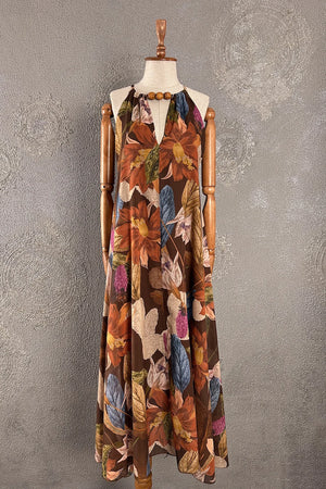 Floral Desenli Elbise