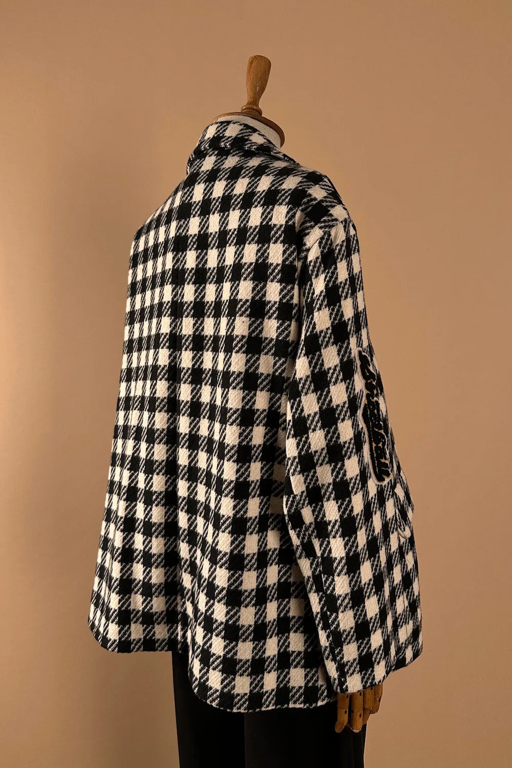 Aplikeli Oversize Blazer Ceket