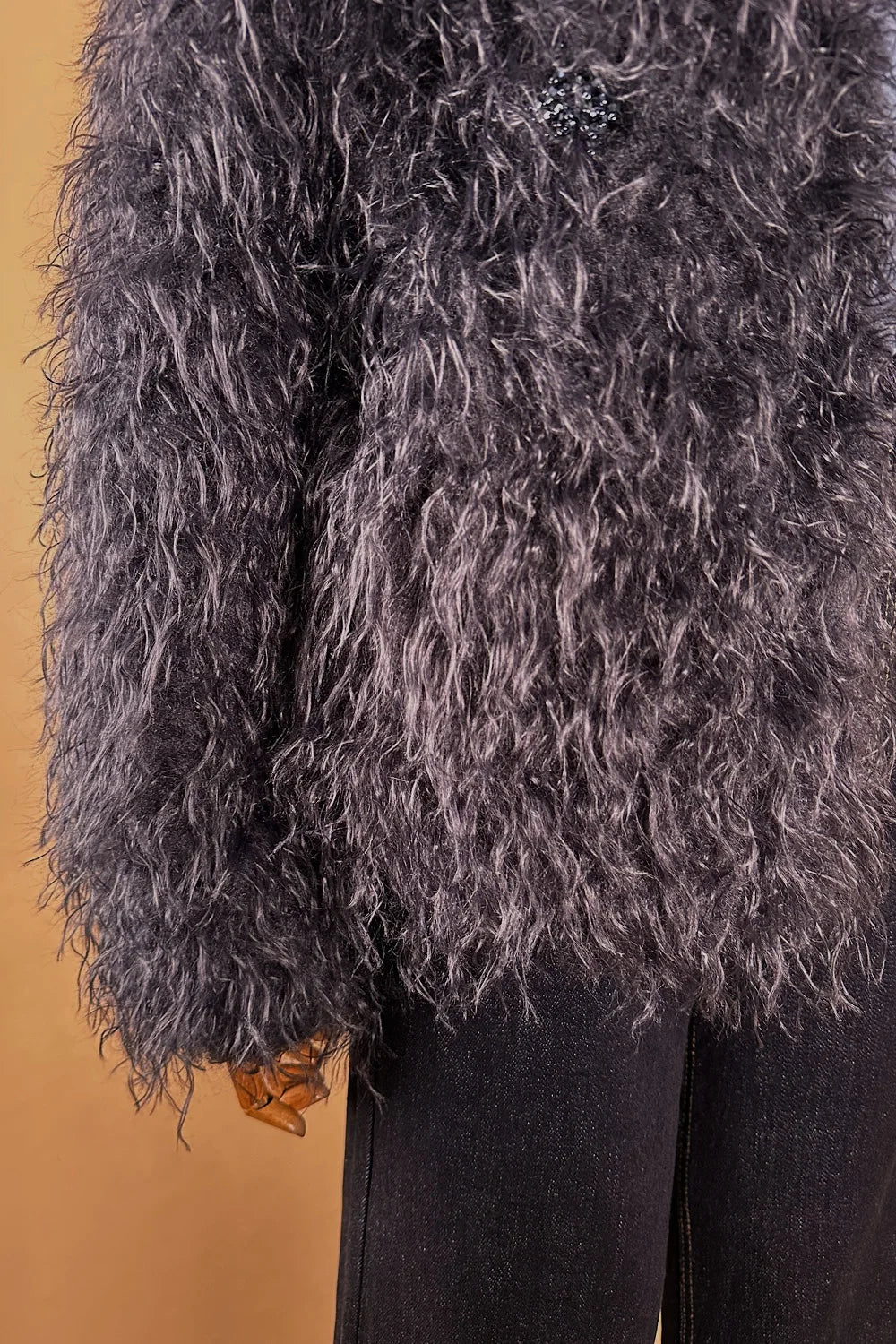 Uzun Tüylü Kürk Ceket