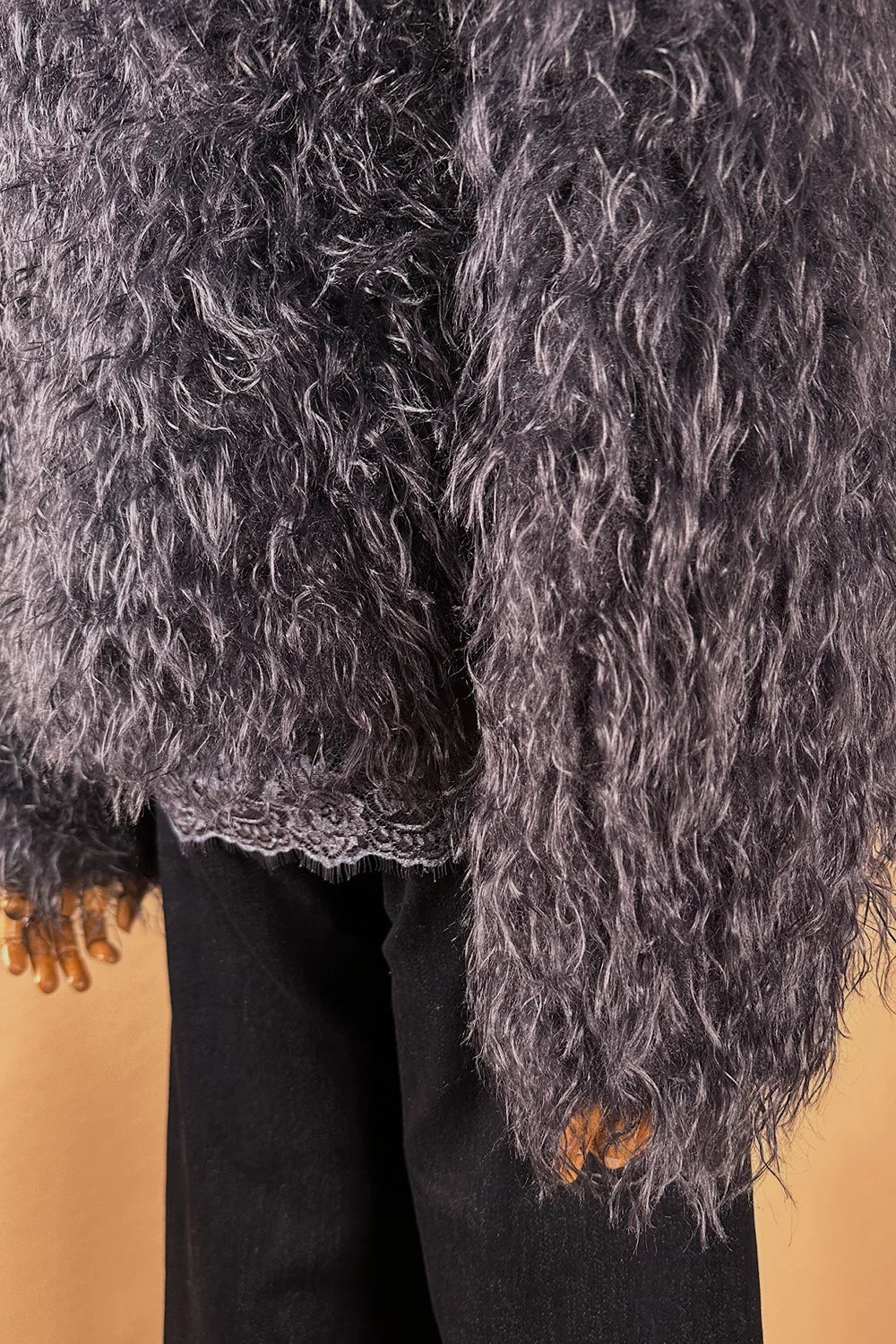 Uzun Tüylü Kürk Ceket
