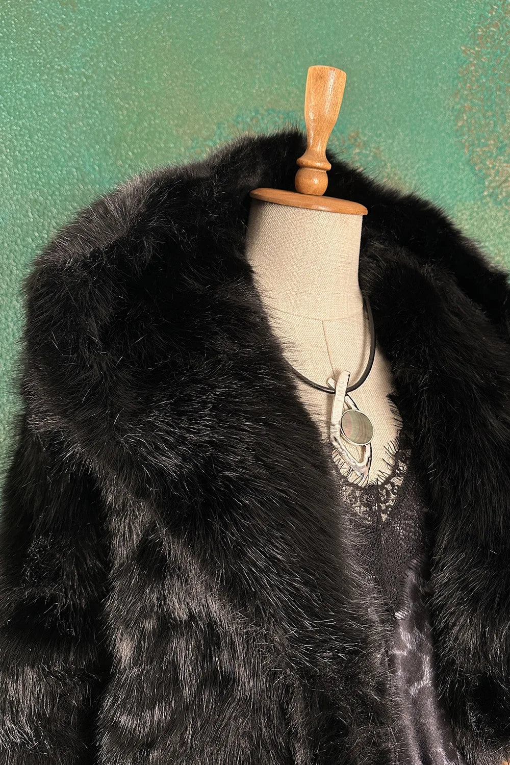 Reglan Kollu Kürk Kaban