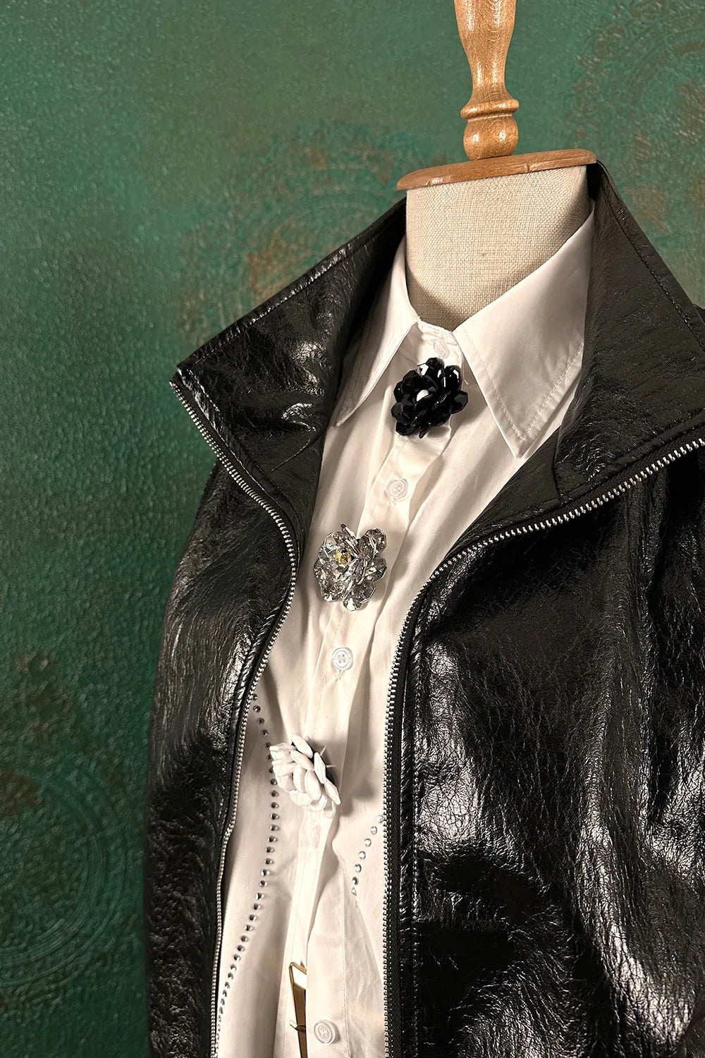 Payet İşlemeli Bomber Ceket