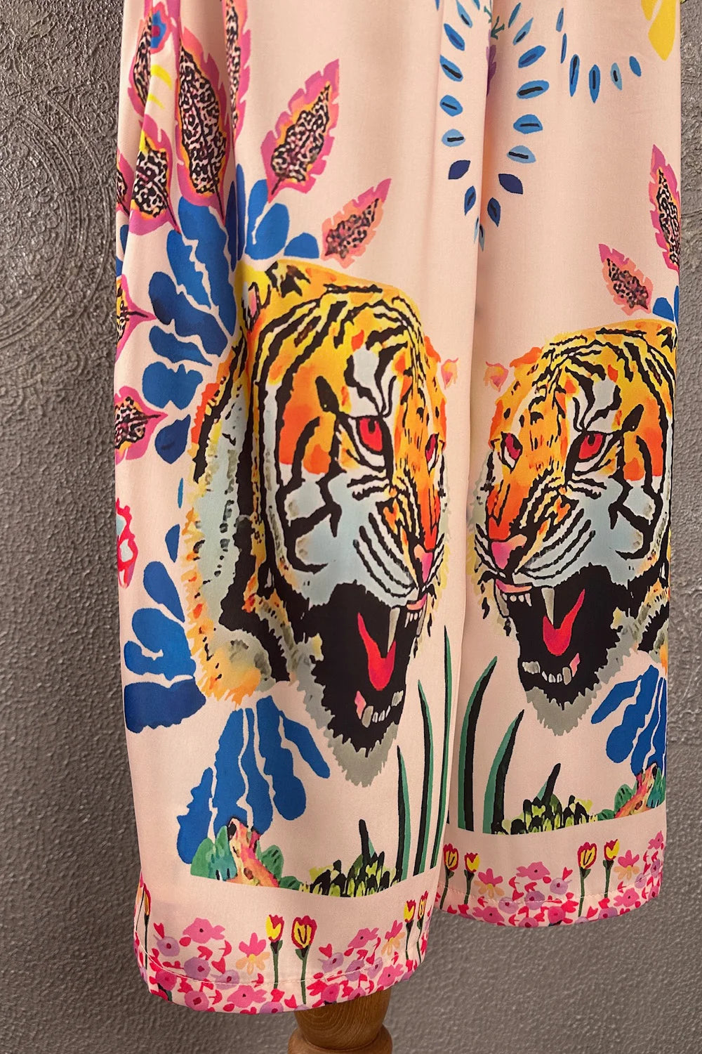 Desenli Oversize Pantolon Takım