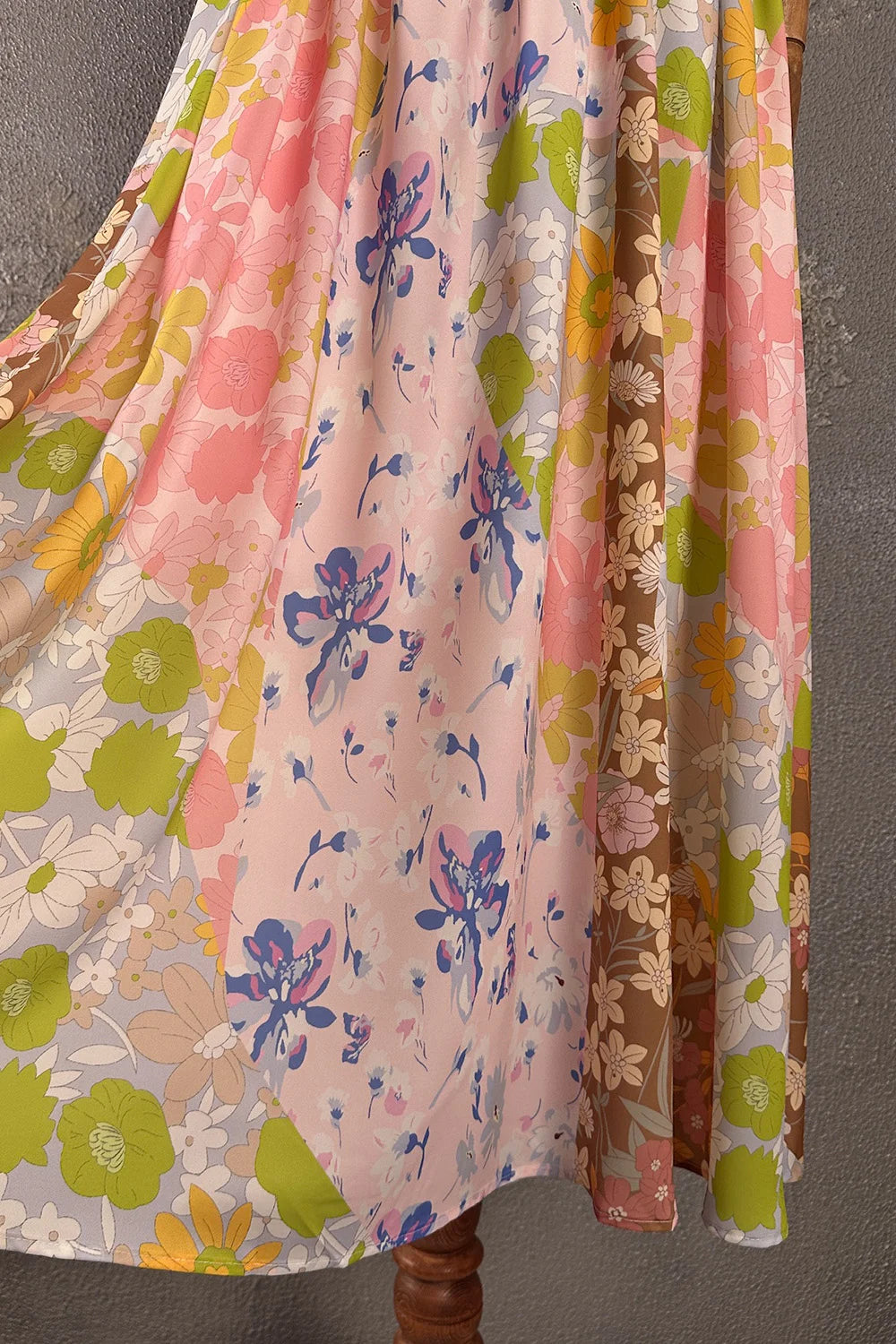 Floral Desenli Romantik Elbise