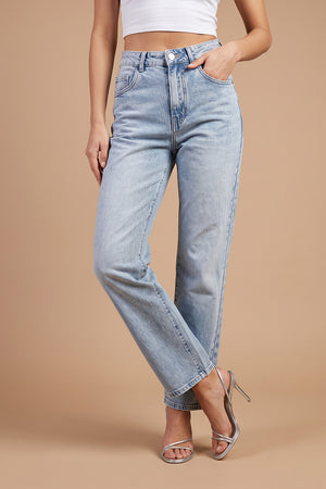 Taş Detaylı Jean