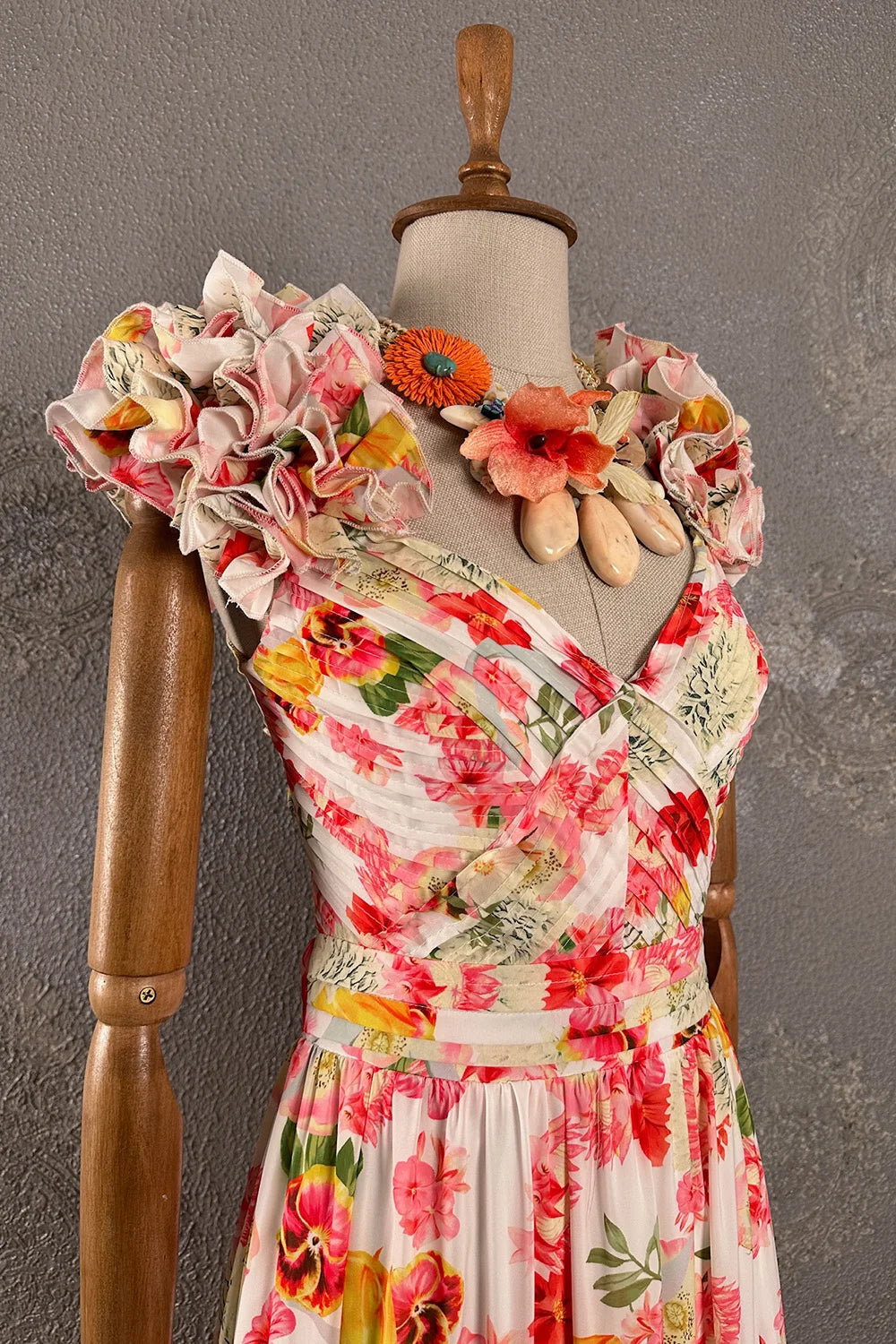 Floral Desenli Elbise