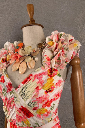 Floral Desenli Elbise