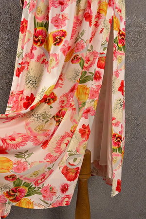 Floral Desenli Elbise