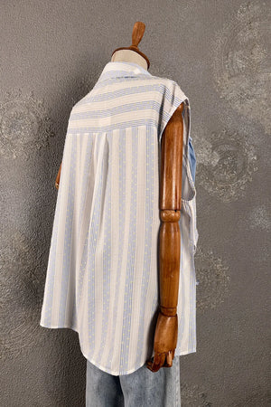 Kolsuz Oversize Gömlek