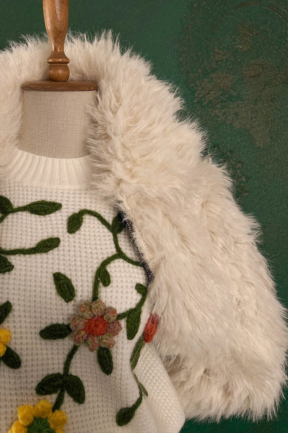 Çift Taraflı Kürklü Deri Ceket