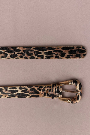 Leopar Desenli Kemer