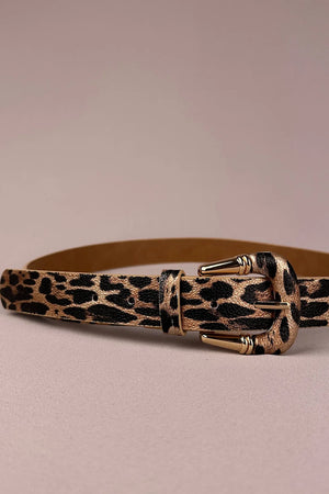 Leopar Desenli Kemer