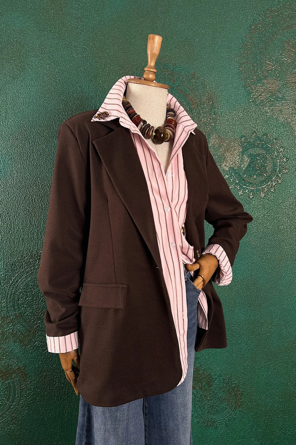 Yumuşak Dokulu Blazer Ceket