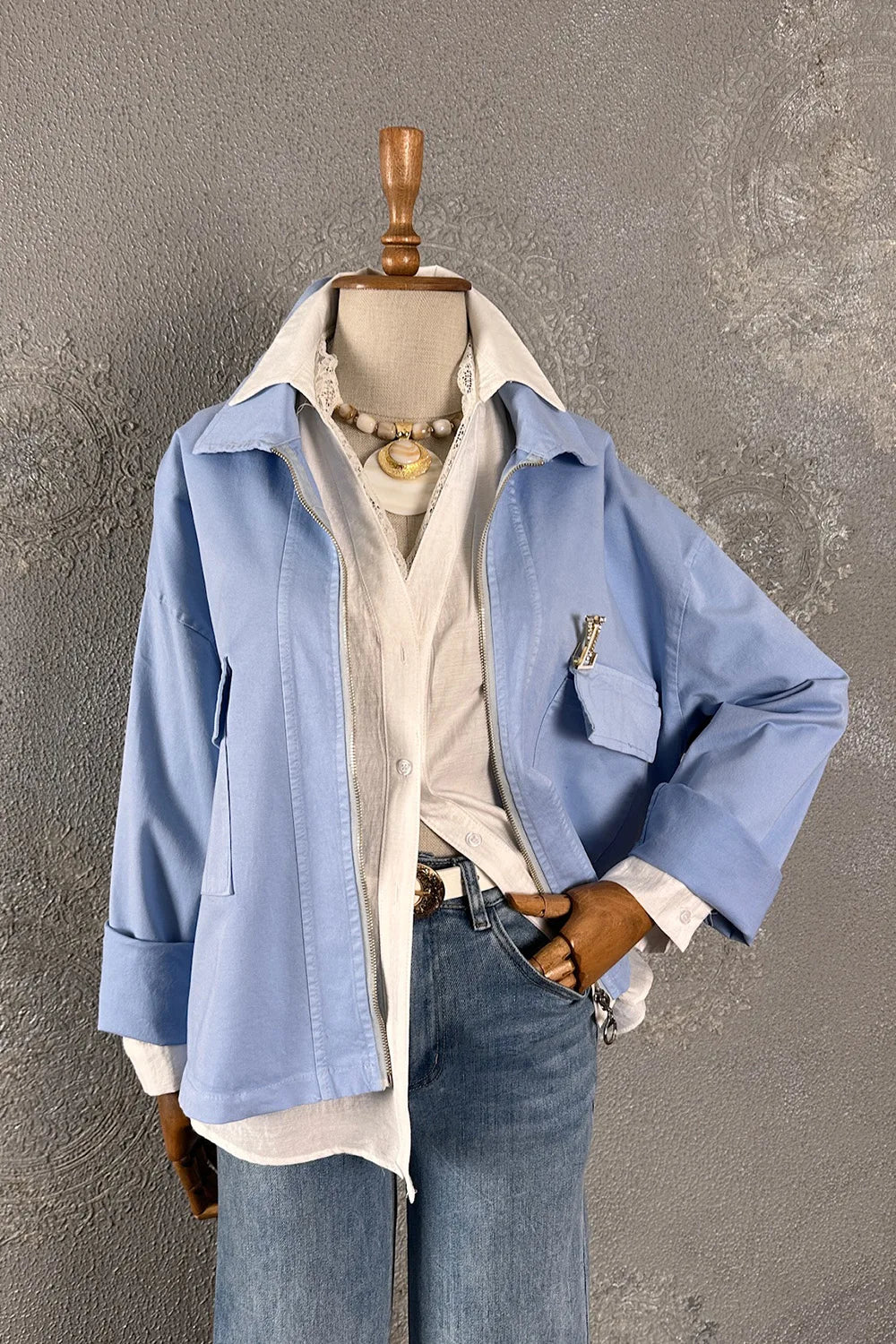 Rahat Kesimli Pamuk Ceket