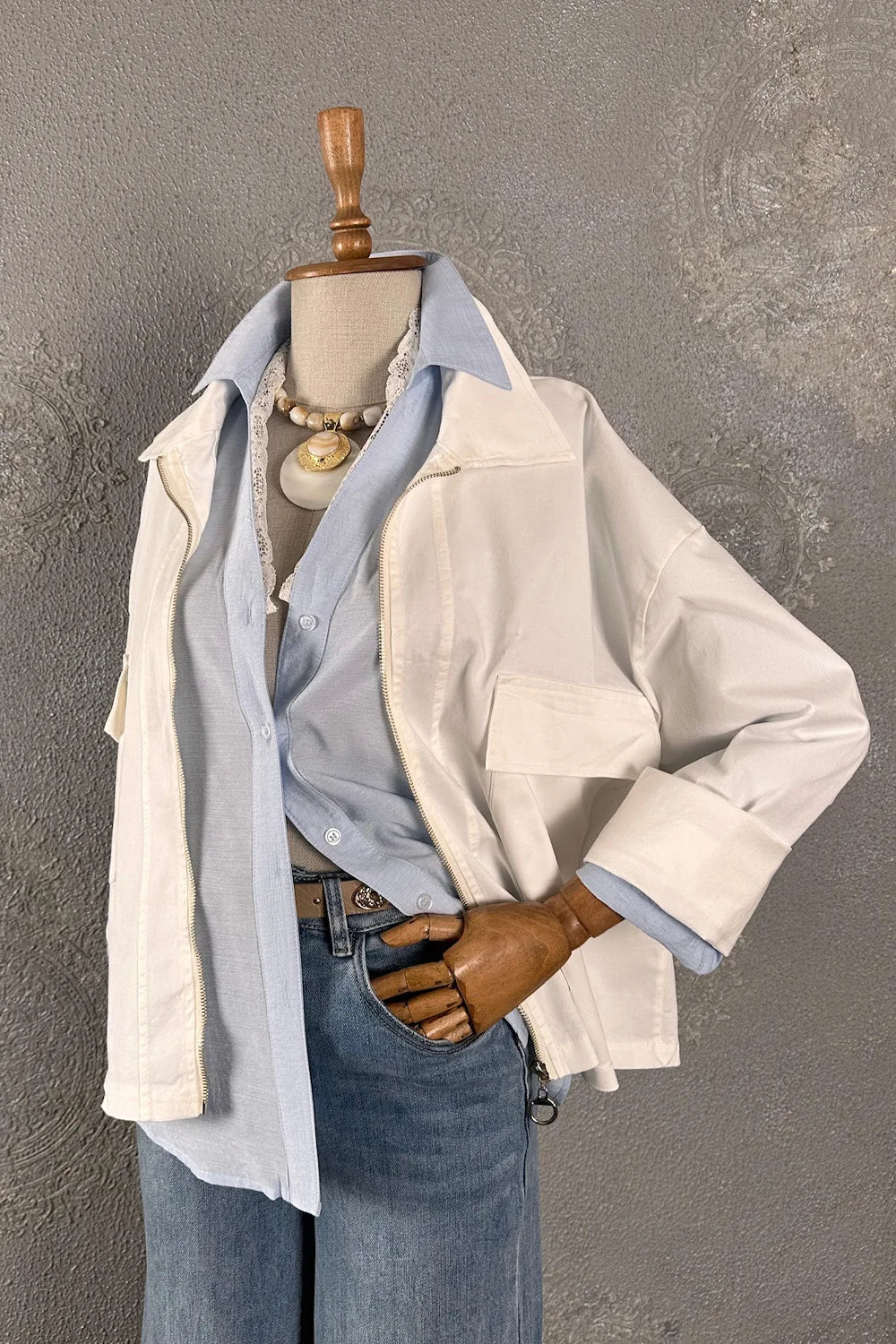 Rahat Kesimli Pamuk Ceket