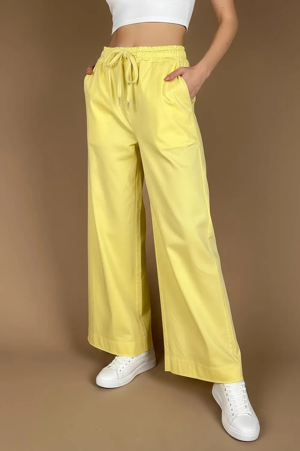 Geniş Paçalı Rahat Pantolon