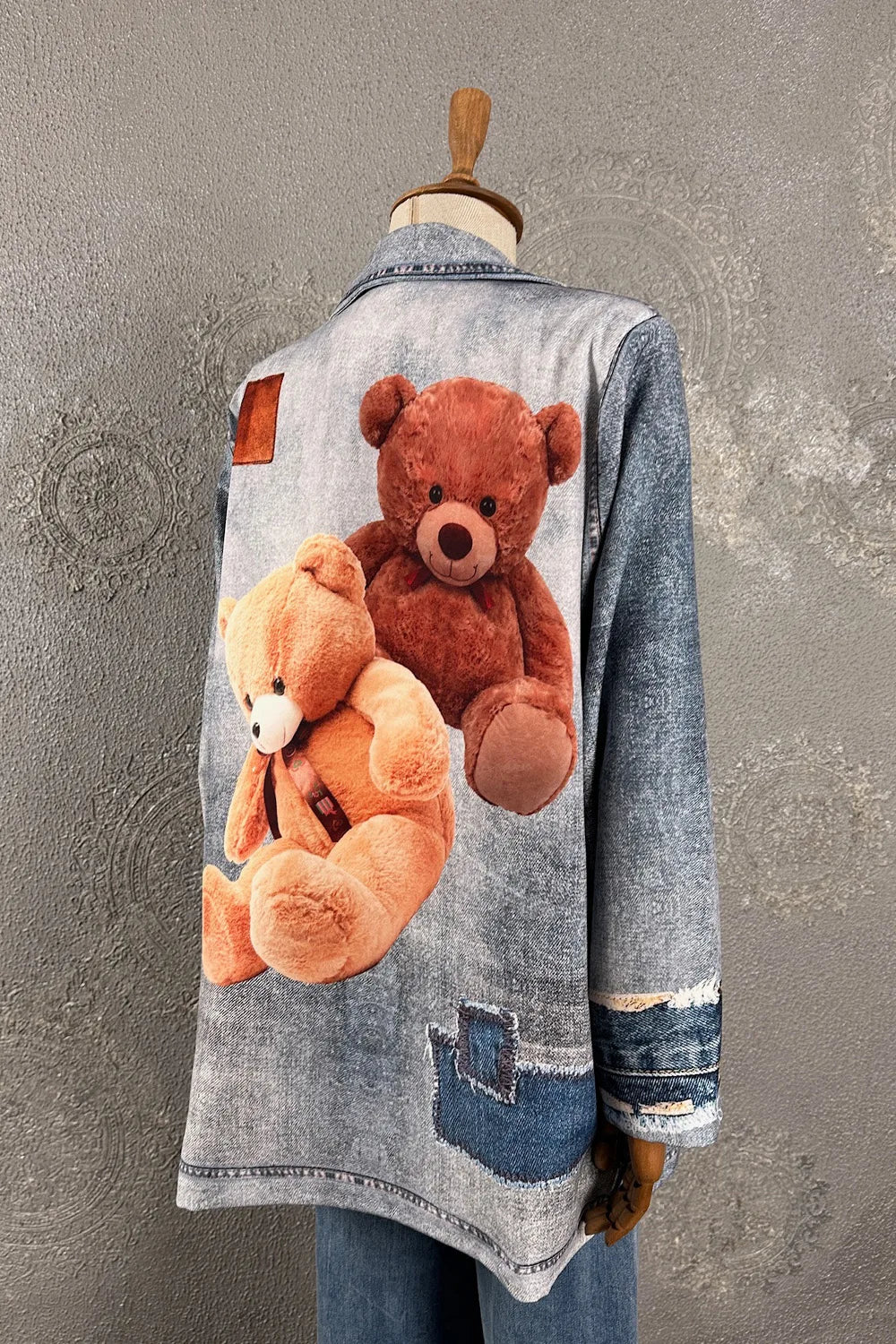 Ayıcık Detaylı Blazer Ceket
