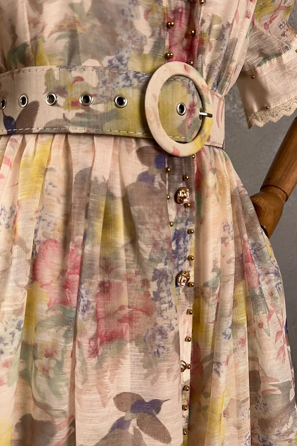 Floral Desenli Romantik Elbise