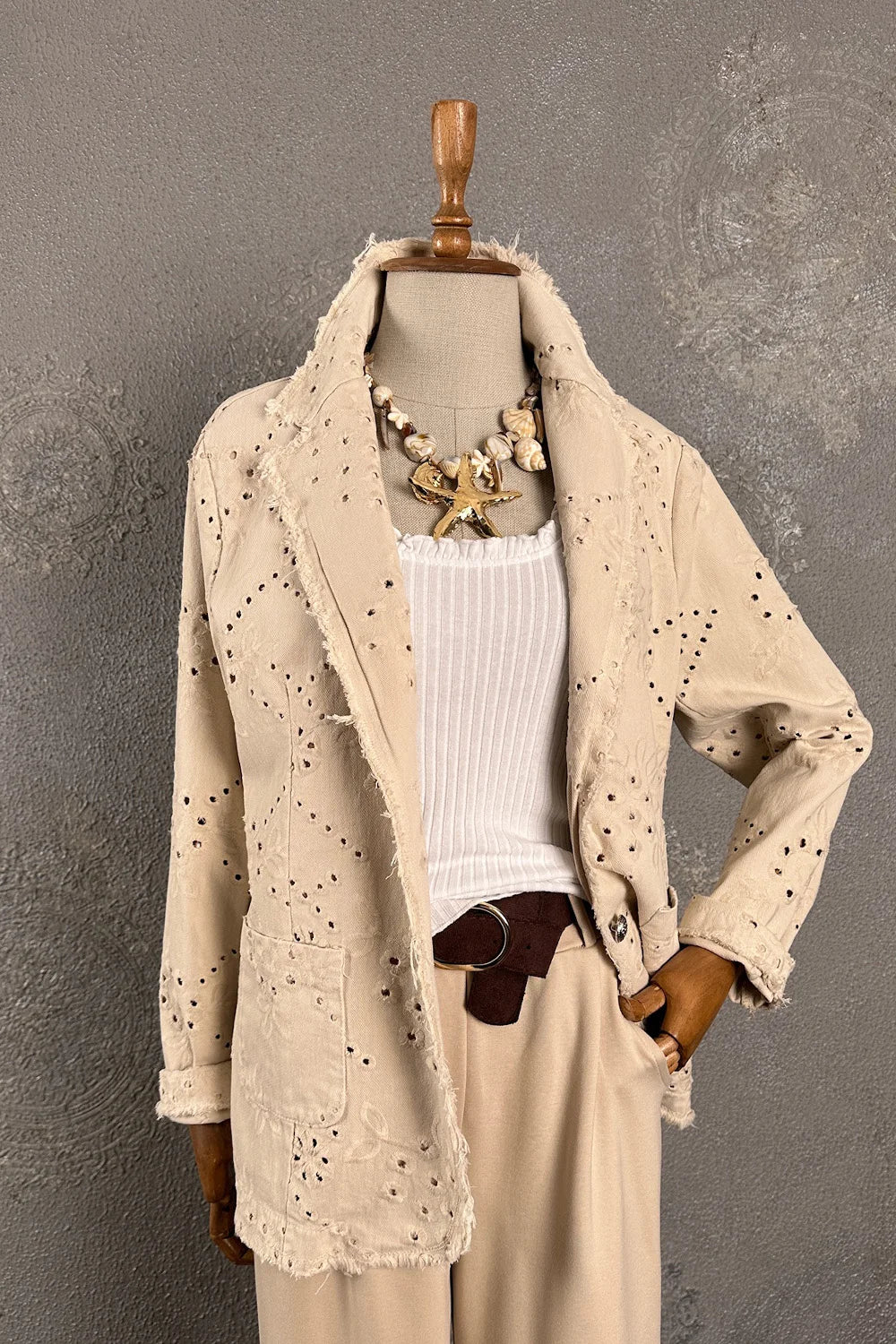 Fistolu Blazer Ceket