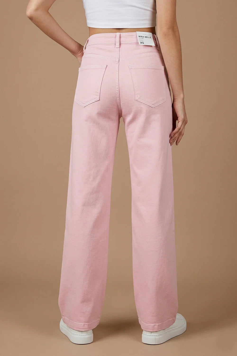 Pembe Straight Jean